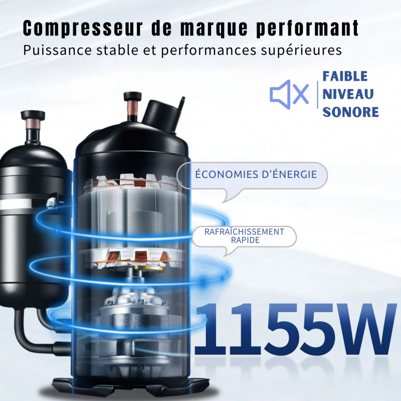 Machine à Glace Italienne Professionnelle 22-30 L/h | 2350 W Trémie 6L – Image 3